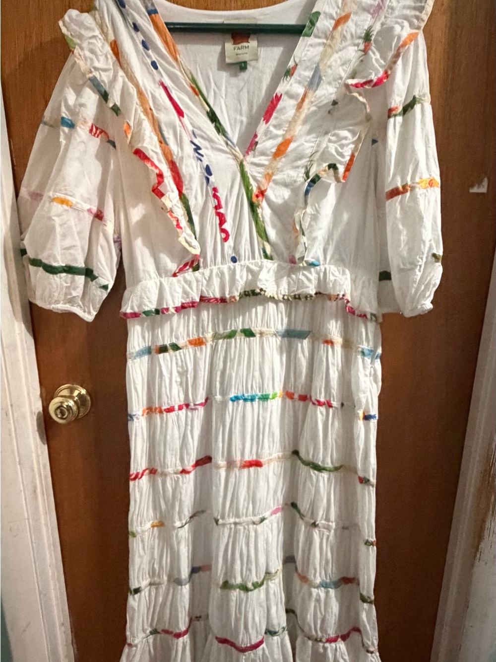FARM Rio White Dress
